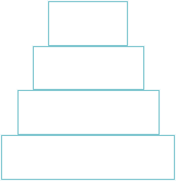 West End Bakery Four Tier Cake